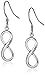 Sterling Silver Infinity Dangle Earrings