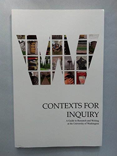 Context for Inquiry: A Guide to Research and Wr... 1457663368 Book Cover
