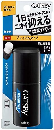 ギャツビー Gatsby プレミアムタイプデオドラントスティック メンズ 制汗剤 脇汗対策 無香料 15g