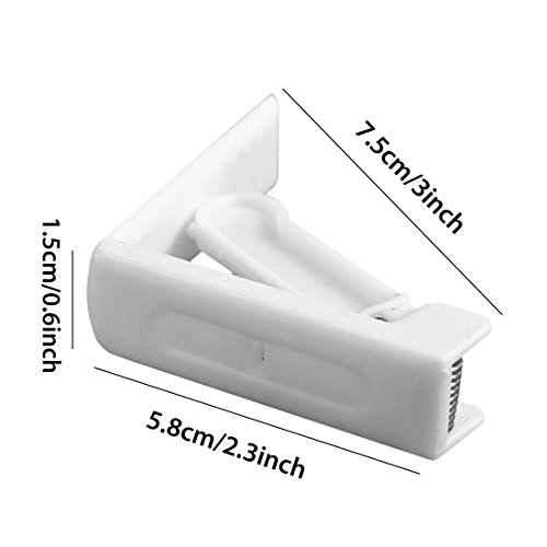 FineInno Endurable Tablecloth Clips Table Cover Clamps Plastic Tablecloth Holders Anti Wind for Outdoor ,Party,Restaurant, Wedding (8pack)
