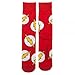 DC Comics Flash Large All over Print Crew Socks