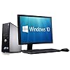 Complete set of 21.5″ Monitor and Dell 780 Dual Core 4GB 1000GB WiFi Windows 10 64-Bit Desktop PC Computer (Certified Refurbished)
