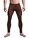 K-Men Men Ice Silk Underwear Low Rise Slim Legging Tight Pant Mesh Long Trousers