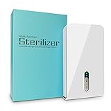 Smartphone UV Sanitizer, TEKITSFUN Cell Phone Cleaner Phone Sanitizer and Charger, Sterilizer Cleaner for iPhone and Samsung Andoid Phones, Jewelry, Watches- White