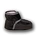 Conda Baby Booties Girl & Boy Infant Fleece Slippers - Charcoal Soft Cozy and Colorful Baby Shoes 6-18 Months