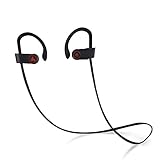 Bluetooth Headphones IPX4 Sweatproof Bluetooth V4.1 Wireless Sports Earbuds Headset for iPhone Samsung and Android Phones