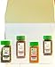 Indus Organics Indian Gourmet Collection Gift Set (Salt Free Blends), 4 Jars of 8 Oz Each in Gift Box