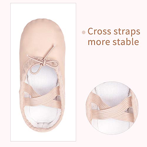 3 STELLE+Girls+Ballet+Slippers+Toddler