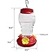 I-SUN Hummingbird Feeder with 3 Flower Feeding Ports,Hummingbird Feeders for Outdoors Include 2 Pack Handheld Hummingbird feeders