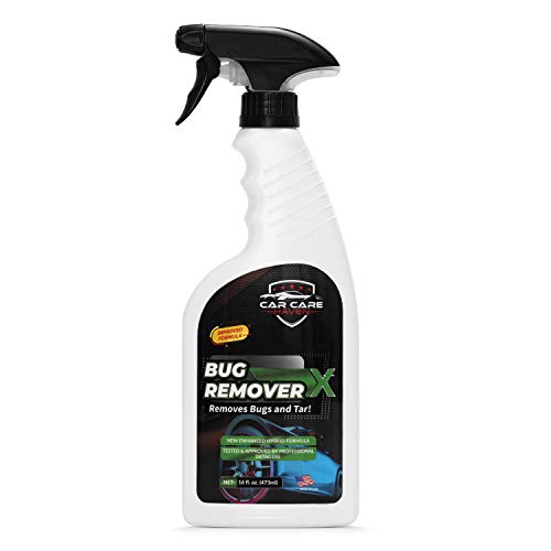 Car Care Haven Bug Remover X - Tar, Goo, Road Grime, Tree Sap, Bird Poop, Cleaner for Vehicles - Windshields, Mirrors, Grills & Hood - Bugs Removal Spray for Cars, Motorcycle, Boat, Truck & Campers - Thumbnail 7