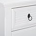 Alpine Furniture Winchester Farmhouse 5 Drawer Chest, 38