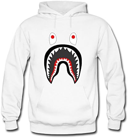 HKQ Bape APE Customizable Hoodie Small White