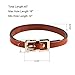 Women's Genuine Leather Brown Thin Skinny Dress Belt Ladies Fashion Buckle