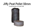 35 Jiffy 7 Peat Pellets 50mm - Large Pellets - Seeds Starting - Jiffy Peat Pellet Helps to Avoid Root Shock