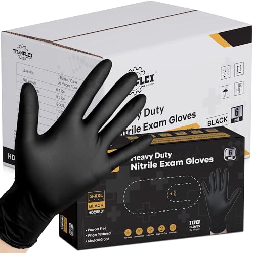 TitanFlex Disposable Nitrile Exam Gloves
