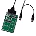 INTEFIRE M.2 mSATA to SATA or USB Adapter, 2-in-1 NGFF or mSATA SSD Reader Converter with 2.5 inch SATA Cable, Support Mini SATA SSD or M.2 SATA Based B Key SSD 2230 2242 2260 2280
