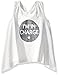 The Children's Place Girls' Her Li'l Sleeveless Sharkbite Graphic Top