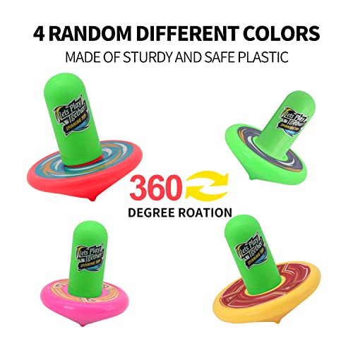 Spinning Tops for Kids, Super Stacking Tops, Stackable Spinning Tops