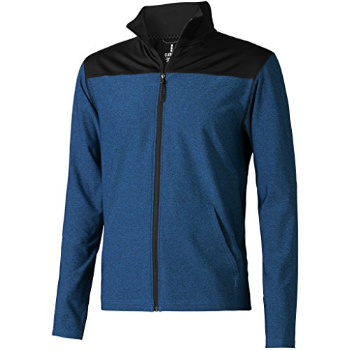 Elevate Mens Perren Knit Jacket (XXL) (Heather Red) - Thumbnail 2