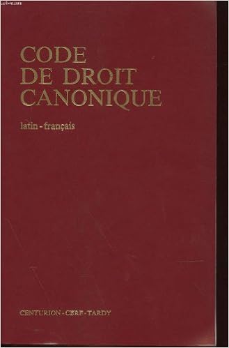 Amazon Fr Code De Droit Canonique Latin Francais Livres