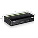 TRENDnet 8-Port Unmanaged 10/100 Mbps GREENnet Ethernet Desktop Switch, TE100-S8, 8x10/100 Mbps Ethernet Ports, 1.6 Gbps Switching Capacity, Plastic Housing, Network Ethernet Switch, Plug & Play Black