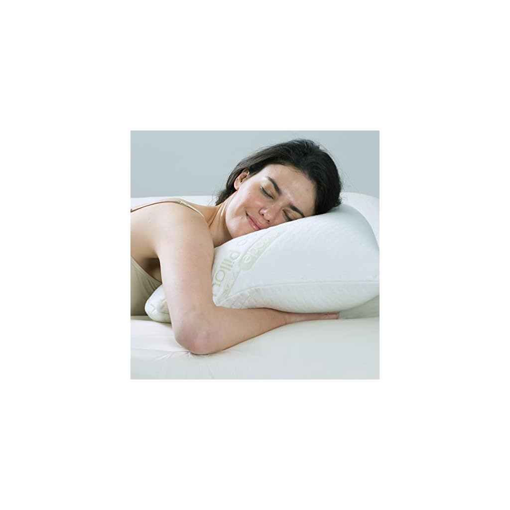Ontel Miracle Shredded Memory Foam Pillow with Viscose from Bamboo