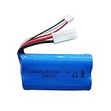 Qsmily® 7.4V 1500mAh Replacement Li-po Battery for Feilun FT009 RC Boat Spare Parts