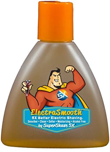 ElectraSmooth For Men - Electric Shaving Lotion for a Smoother Closer Softer Moisturizing Alcohol Free Shave