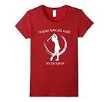 Golf T-shirt - I know I play like a girl