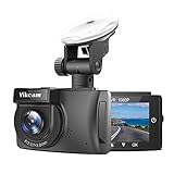 Vikcam Full HD 1080P Dash Cam GPS Dashboard Camera Recorder with 2.7 inch LCD, G-Sensor, Loop Recording