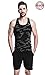 DRSKIN Undershirts Running Shirt Tank Tops Men's Cool Dry Compression Baselayer Sleeveless (Manggo MB-B09 S)