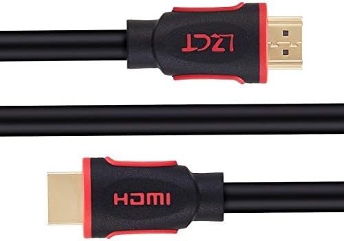 4K HDMI 2.0 Cable 15FT LZCT HDMI Cord V2.0, 4K@60Hz Ultra HD High Speed 18Gbps with Ethernet Support 2160P 3D ARC(Audio Return Channel) for HDTV XBOX PlayStation Blu-Ray/DVD