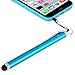 Yonisun 10 Pack of Pink, Blue, Purple, Red, Black Stylus Universal Touch Screen Capacitive Pen for Kindle Touch iPad 2, Iphone 4,4S, - T-10blk