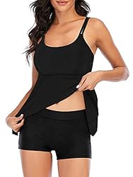 Tankini Swimsuits for Women Two Piece Bathing Suits