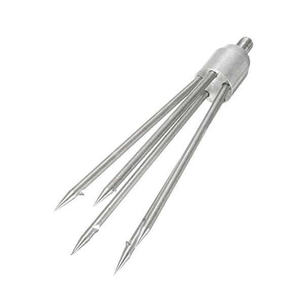 Digi-Hunter-Stainless-Steel-Round-Shaped-5-Tine-Harpoon-Barbed-Salmon-Ice-Fishing-Equipment Digi-Hunter-Stainless-Steel-Round-Shaped-5-Tine-Harpoon-Barbed-Salmon-Ice-Fishing-Equipment