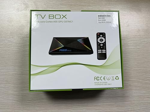 EASYTONE Android TV Box 14.0 2025, 4GB RAM 32GB ROM Android 14 TV Box 4K 8K WIFI6 1000M Ethernet Smart TV Boxes HDR10 R69 Plus H728 Octa-core TV Boxes Support 3D 2.4G 5.8G Dual WiFi BT5.0 USB 3.0