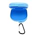 Mouth Guard Case, AIWAYING Orthodontic Dental Retainer Box,Carabiner Hook, Retainer with Case Air Vent Holes Denture Storage Container 4 Pack
