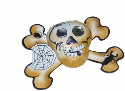 Milk Chocolate Skulls (Foil Wrapped) x10