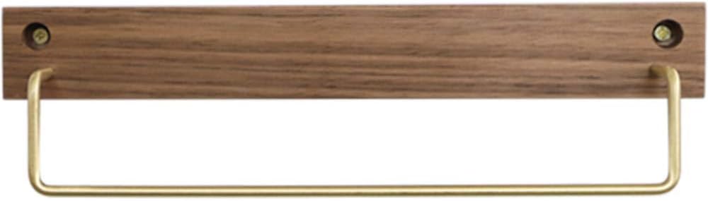 Toalla de madera de nogal negro de estilo nórdico que cuelga ...