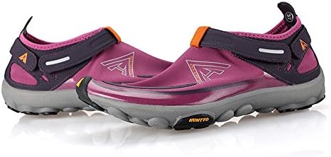 Water Shoes, YIZER Men Women Super Lightweight Breathable Mesh Aqua Shoes for Swim Walking Lake Beach Boating (6 US Women/4.5 US Men, Rose)