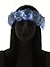 Dreampixie White Rose Flower Crown with LED Lights