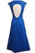 Cosplaysky Game of Thrones Costume Mother of Dragons Daenerys Targaryen Blue Dress X-Small