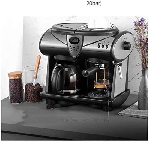 Kaffeemaschine voll halbautomatisch nach Hause Italienischer Dampfmilchschaum 1800W, 1,5lL – Bild 6