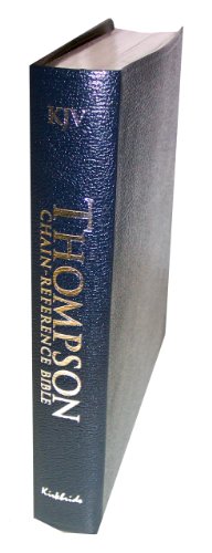 Thompson Chain Reference Bible (Style 509blue) - Regular Size KJV - Bonded Leather Thompson Chain Reference Bible (Style 509blue) - Regular Size KJV - Bonded Leather