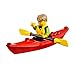 LEGO City Beachgoer Minifigure - Kayaker (w/Kayak & Oars) 60153