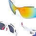 RIVBOS Rb0802 POLARIZED Sports Sunglasses with 5 Set Interchangeable Lens