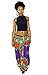 Oops Style Womens Dashiki Boho Casual Loose Drawstring Waist Trousers Wide Leg Lounge Pants