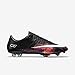 Nike Mercurial Vapor X CR FG-BLACK/TOTAL CRIMSON/METALLIC SILVER/WHITE