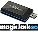 MagicJack Go Digital Phone Service with USA - International WorldWide Dual Voltage 110V-220V Wall Plug Adapter & ZONOZ International Two-Prong Round Pin Plug Adapter (Bundle)