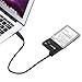 Data to USB SATA to USB 3.0 Cable USB 3.0 to SATA III Hard Drive Adapter Compatible for 2.5 3.5 Inch HDD/SSD Hard Drive Disk and SATA Optical Drive with 12V/2A Power Adapter by Cinolink